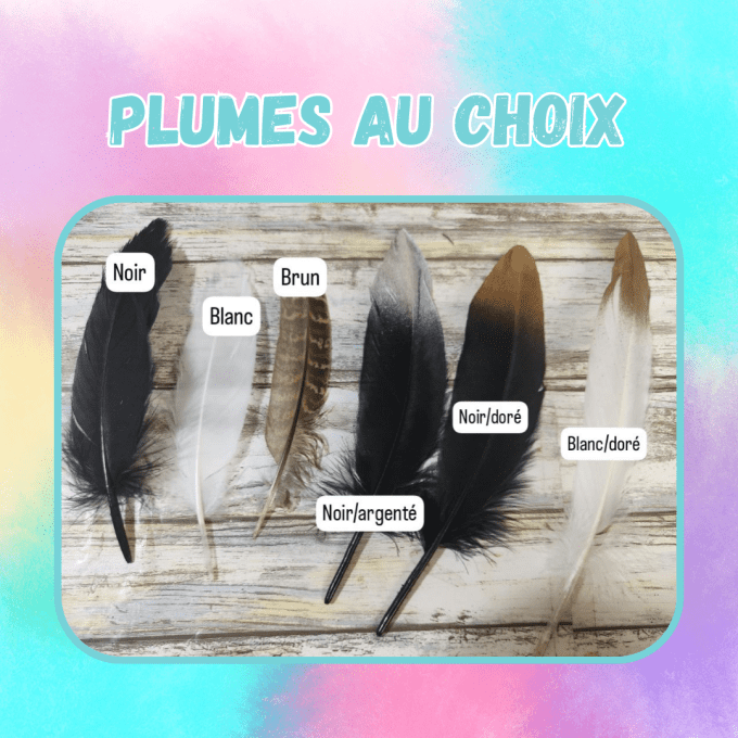 Bijou plumes personnalisé